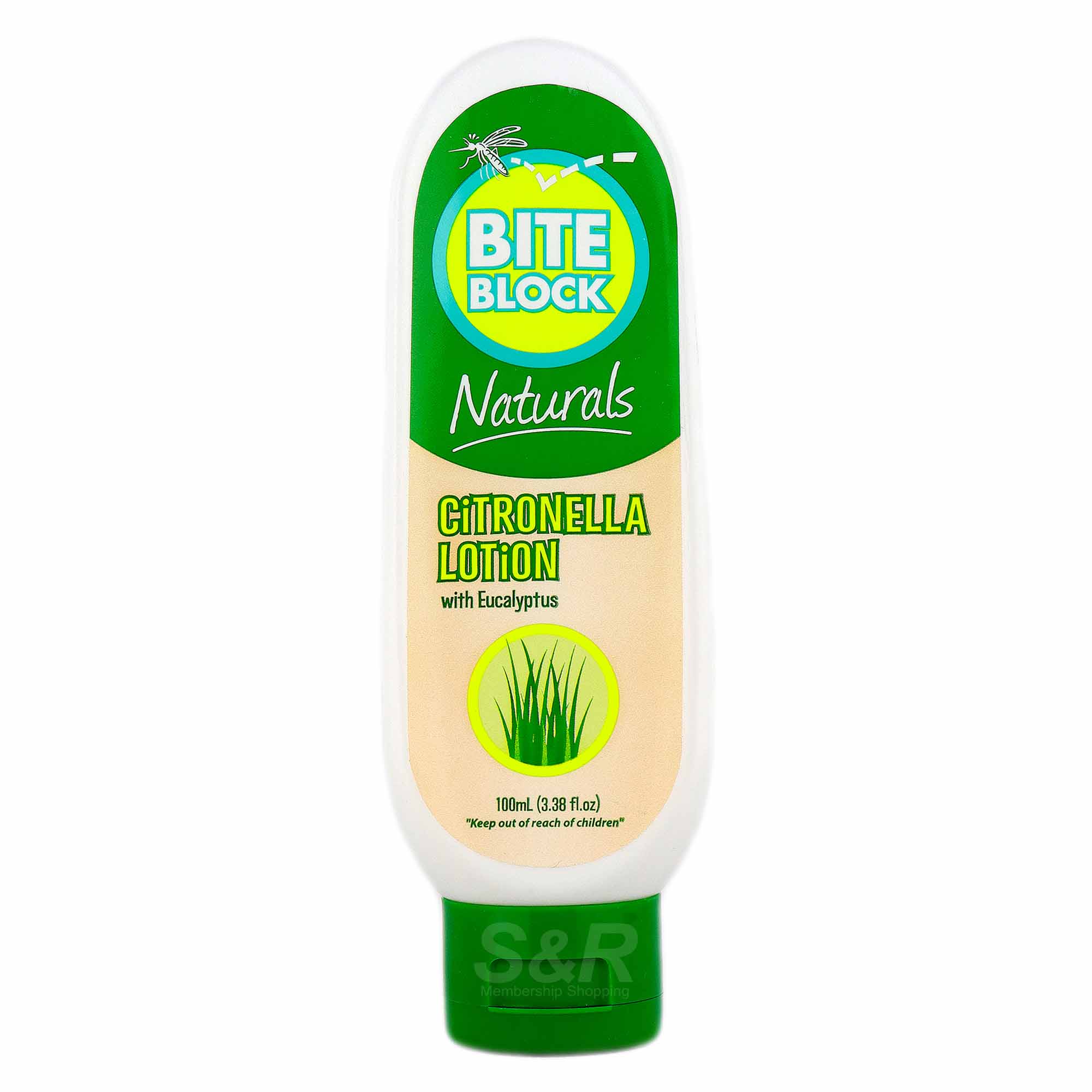 Bite Block Naturals Citronella Lotion with Eucalyptus 100mL Bite Block Naturals Citronella Lotion with Eucalyptus 100mL